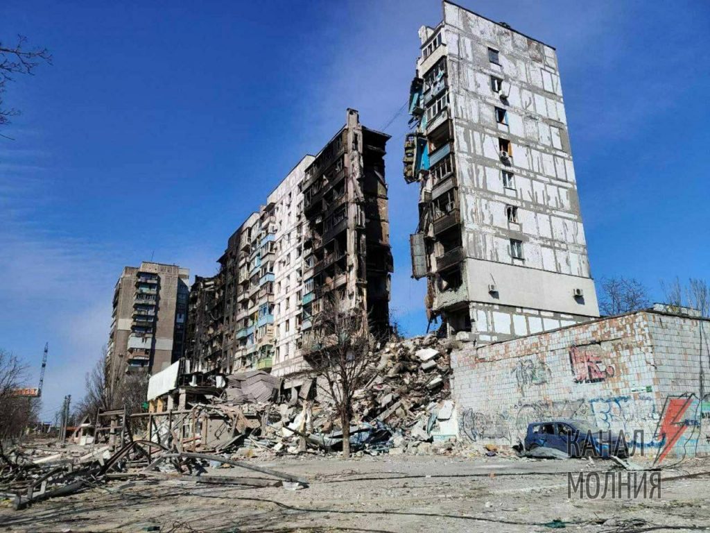 destroyed apartments